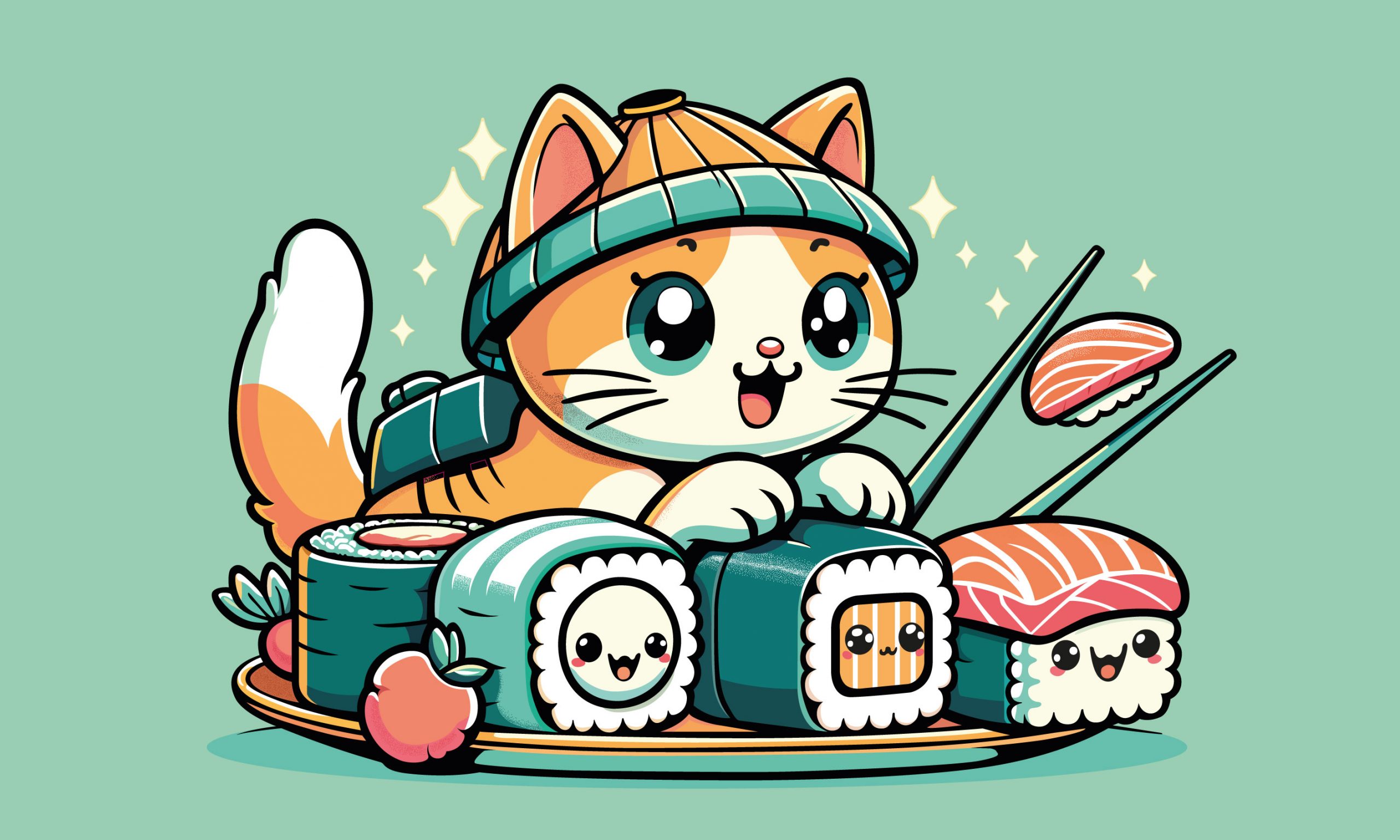 Chat sushi